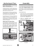 Preview for 21 page of Grizzly G0731 Owner'S Manual