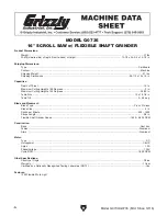 Предварительный просмотр 8 страницы Grizzly G0734 Owner'S Manual