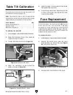 Предварительный просмотр 29 страницы Grizzly G0734 Owner'S Manual