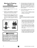 Предварительный просмотр 26 страницы Grizzly G0760 Manual