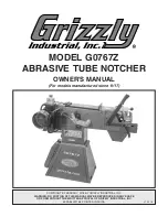 Grizzly G0767Z Owner'S Manual предпросмотр