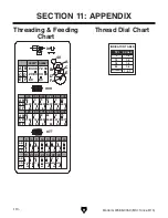 Предварительный просмотр 116 страницы Grizzly G0768 Owner'S Manual