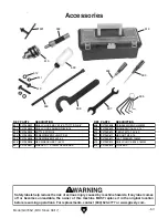 Preview for 59 page of Grizzly G0795Z Owner'S Manual