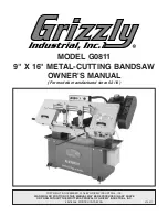 Grizzly G0811 Owner'S Manual preview