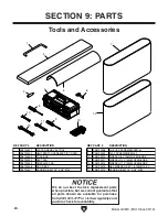 Preview for 70 page of Grizzly G0819 Owner'S Manual