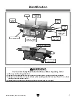 Предварительный просмотр 5 страницы Grizzly G0821 Owner'S Manual