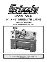 Grizzly G0824 Owner'S Manual preview