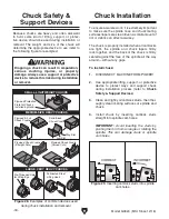 Preview for 32 page of Grizzly G0824 Owner'S Manual