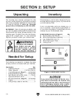 Предварительный просмотр 12 страницы Grizzly G0828 Owner'S Manual