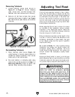 Preview for 30 page of Grizzly G0842 Owner'S Manual