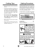 Предварительный просмотр 28 страницы Grizzly G0845P Owner'S Manual