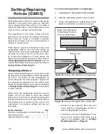 Предварительный просмотр 44 страницы Grizzly G0855 Owner'S Manual