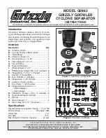 Preview for 1 page of Grizzly G0863 Instructions