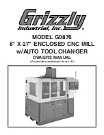 Grizzly G0876 Owner'S Manual preview