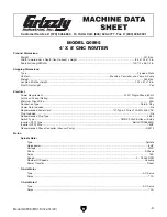 Preview for 11 page of Grizzly G0895 Owner'S Manual