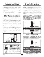 Предварительный просмотр 16 страницы Grizzly G0898 Owner'S Manual