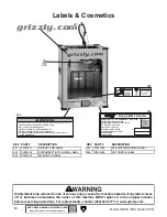 Preview for 54 page of Grizzly G0922 Owner'S Manual