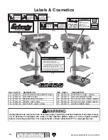 Предварительный просмотр 42 страницы Grizzly G0925 Owner'S Manual