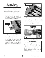 Preview for 20 page of Grizzly G1006 Owner'S Manual