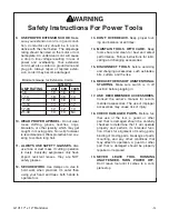 Preview for 4 page of Grizzly G1011Z Instruction Manual