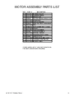 Предварительный просмотр 3 страницы Grizzly G1017 Parts List