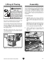 Предварительный просмотр 21 страницы Grizzly G1021X2 Owner'S Manual