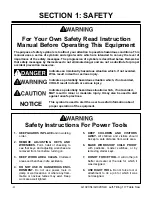 Preview for 4 page of Grizzly G1023SL Series Instruction Manual