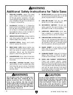 Preview for 10 page of Grizzly G1023SLW Owner'S Manual