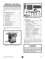 Preview for 17 page of Grizzly G1023SLW Owner'S Manual