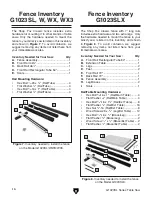 Preview for 18 page of Grizzly G1023SLW Owner'S Manual