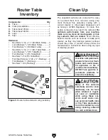 Preview for 19 page of Grizzly G1023SLW Owner'S Manual