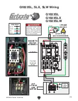 Preview for 55 page of Grizzly G1023SLW Owner'S Manual