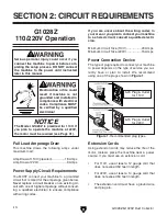 Preview for 12 page of Grizzly G1028Z Owner'S Manual