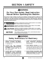 Preview for 8 page of Grizzly G1033ZX Instruction Manual