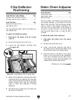 Preview for 33 page of Grizzly G1033ZX Instruction Manual