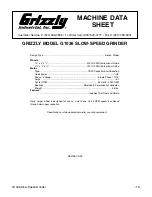 Preview for 17 page of Grizzly G1036 Instruction Manual