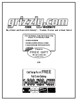 Preview for 24 page of Grizzly G1036 Instruction Manual