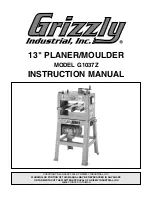 Grizzly G1037Z Instruction Manual preview