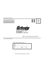 Предварительный просмотр 50 страницы Grizzly G1037Z Instruction Manual