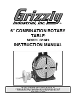 Grizzly G1049 Instruction Manual предпросмотр