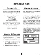 Preview for 4 page of Grizzly G1066R Owner'S Manual