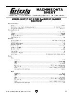 Preview for 15 page of Grizzly G1066R Owner'S Manual