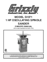 Grizzly G1071 Owner'S Manual предпросмотр