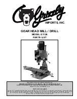 Preview for 1 page of Grizzly G1126 Parts List