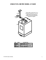 Предварительный просмотр 9 страницы Grizzly G1182HW Parts List