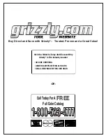 Предварительный просмотр 4 страницы Grizzly G1763 Instruction Sheet