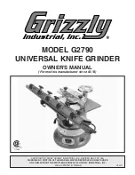 Grizzly G2790 Owner'S Manual preview