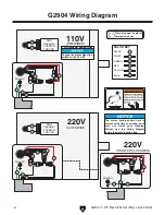 Preview for 2 page of Grizzly G2904 Instruction Sheet