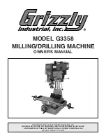 Preview for 1 page of Grizzly G3358 Owner'S Manual