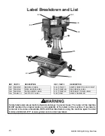 Preview for 44 page of Grizzly G3358 Owner'S Manual